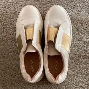 Topshop slip on sneakers